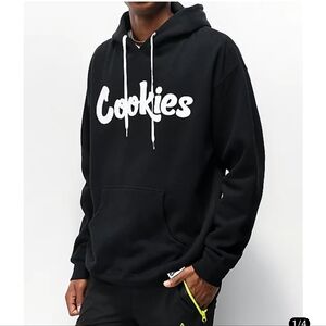 Cookies Black Hoodie - Unisex